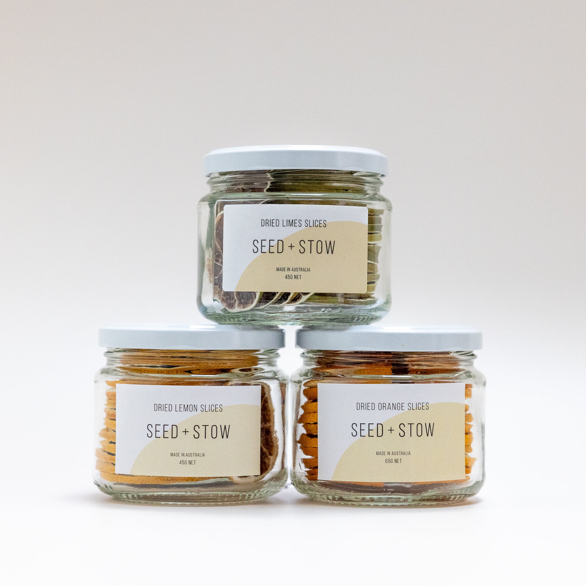 Dried Citrus Slices Trio