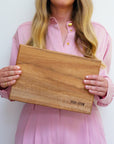 Lemon Scented Gum Wooden Cocktail Chopping Board