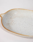Speckled Ceramic Serving Dish