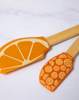 Orange Slice Silicone Spatula Set