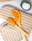 Orange Slice Silicone Spatula Set