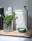White Ceramic Oil Bottle