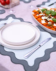 Sage and Olive Wavy Edge Placemat