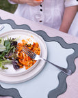Sage and Olive Wavy Edge Placemat
