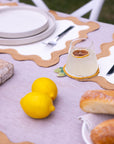 Lemon Slice Beaded Coaster