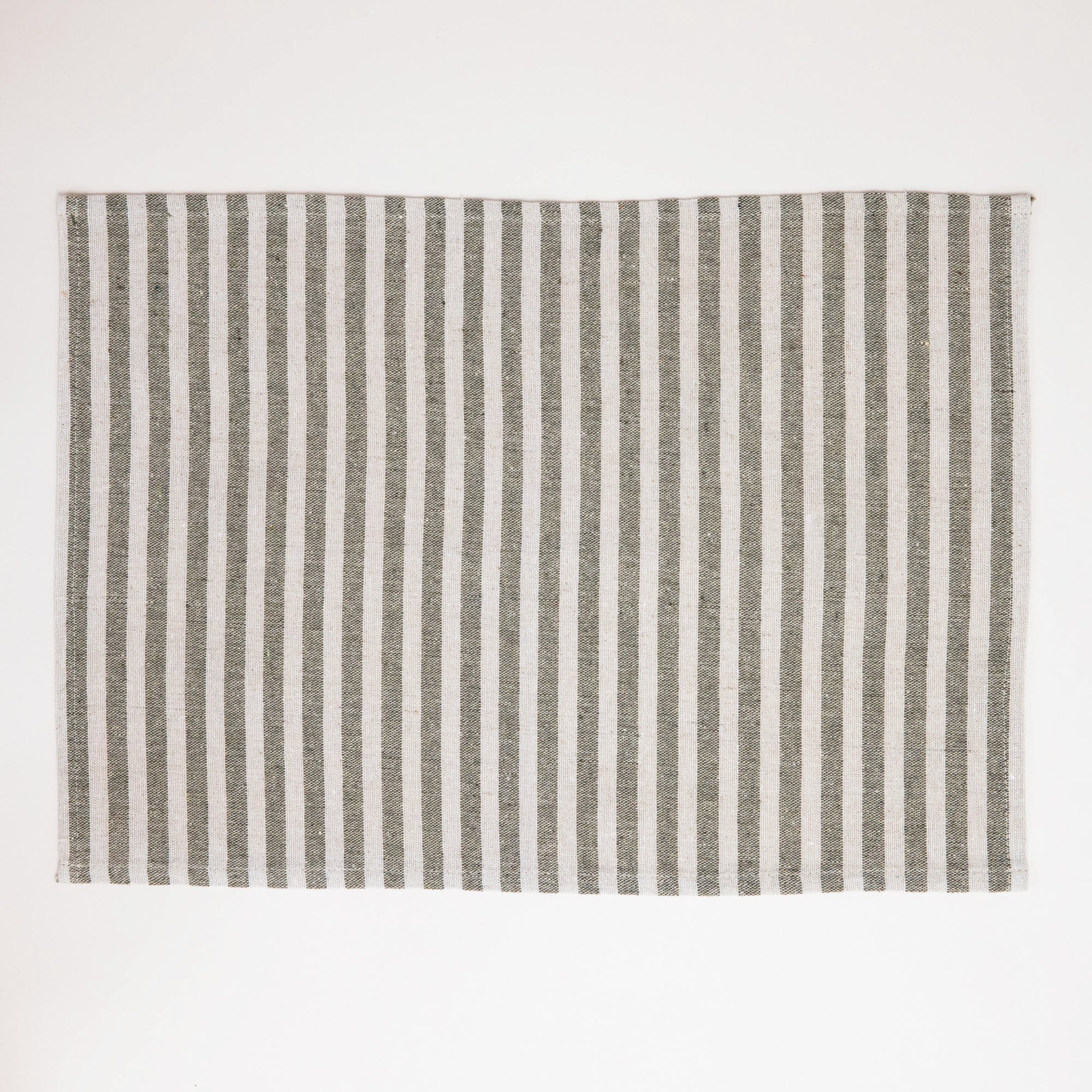 Olive Striped Napkin/Placemat