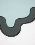 Sage and Olive Wavy Edge Placemat