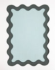 Sage and Olive Wavy Edge Placemat