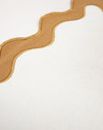 Cream and Turmeric Wavy Edge Placemat