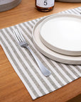 Olive Striped Napkin/Placemat