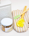Lemon Slice Silicone Spatula Set