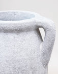Rustic White Mediterranean Urn