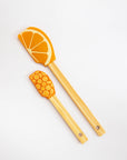 Orange Slice Silicone Spatula Set