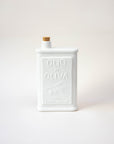 White Ceramic Oil Bottle