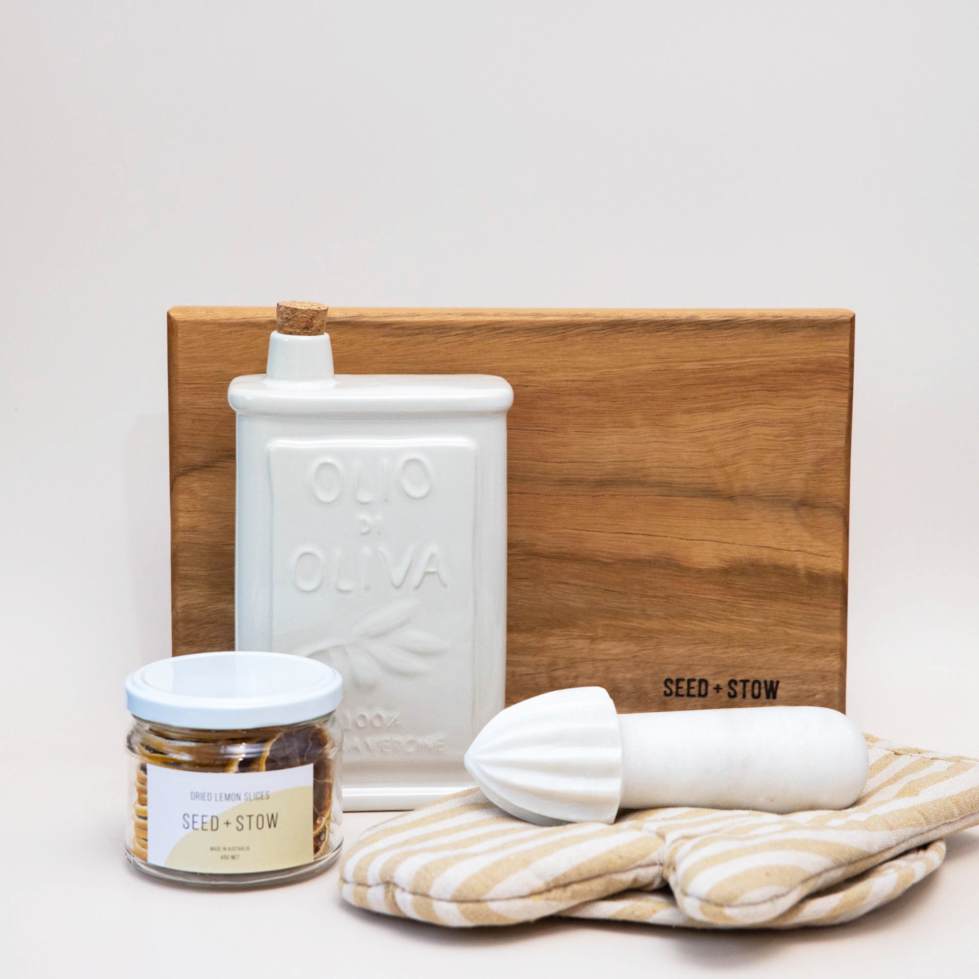 Lemon Scented Gum Wooden Cocktail Chopping Board